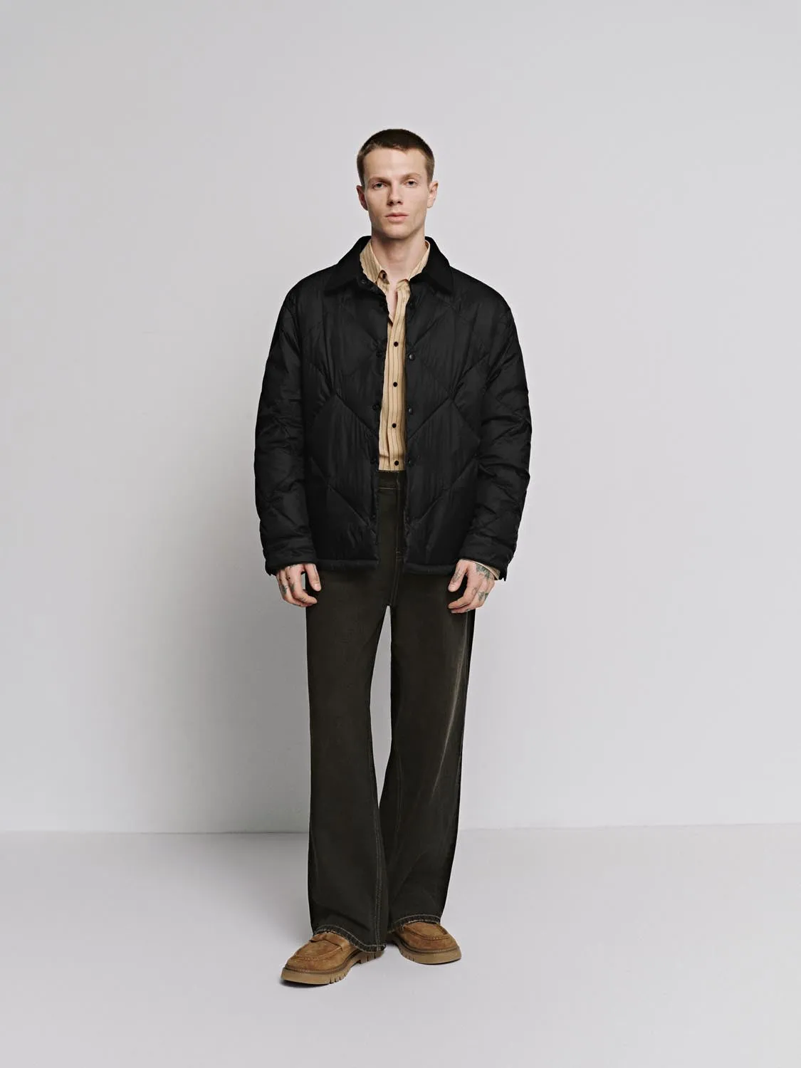 Collared Puffer Padded Jackets sold by Urban Revivo product image thumbnail 4