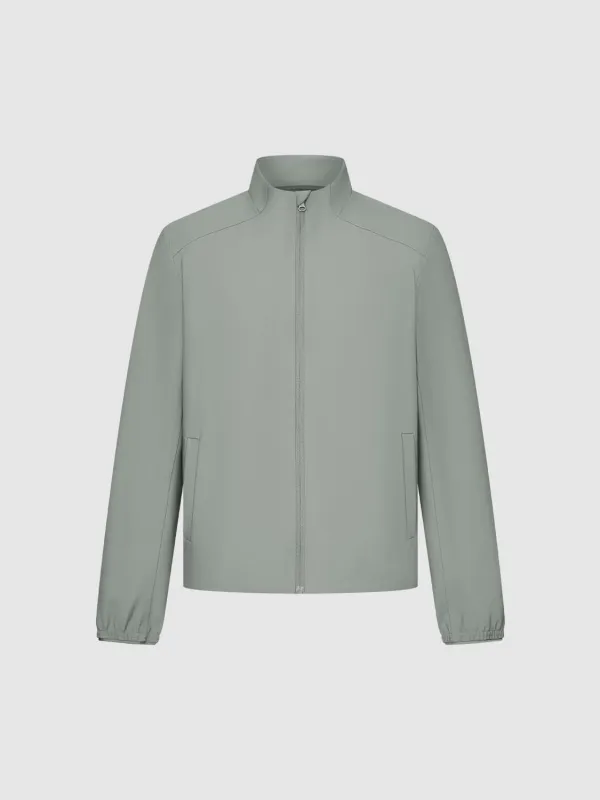 Stand Collar Full Zip Jackets sold by Urban Revivo