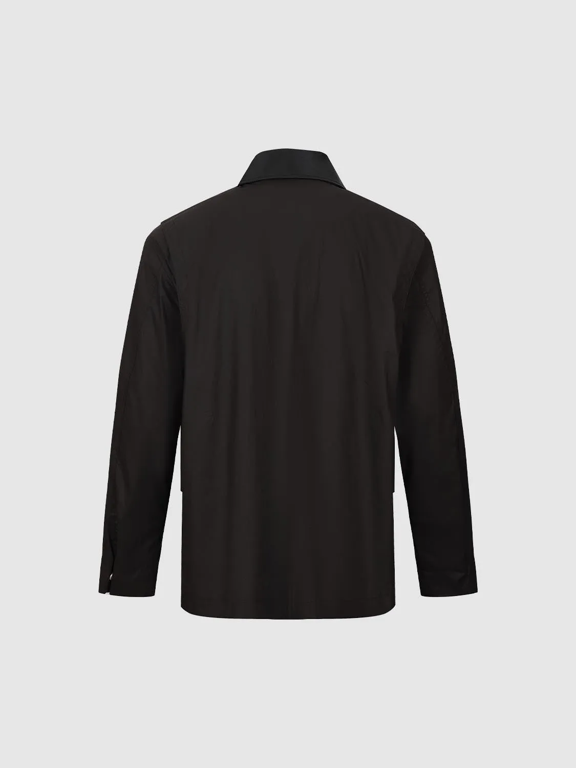 Faux Leather Concealed Zip Bomber Jackets sold by Urban Revivo product image thumbnail 2
