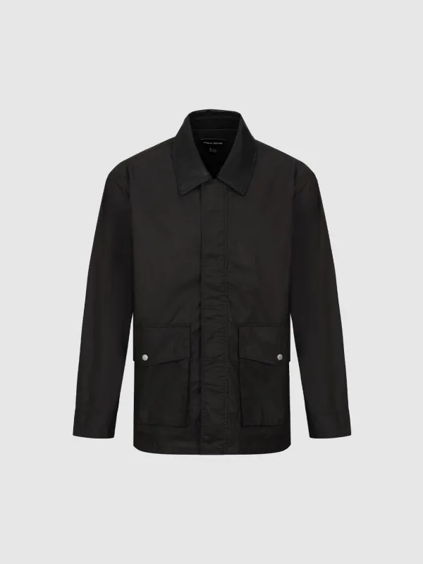 Faux Leather Concealed Zip Bomber Jackets sold by Urban Revivo