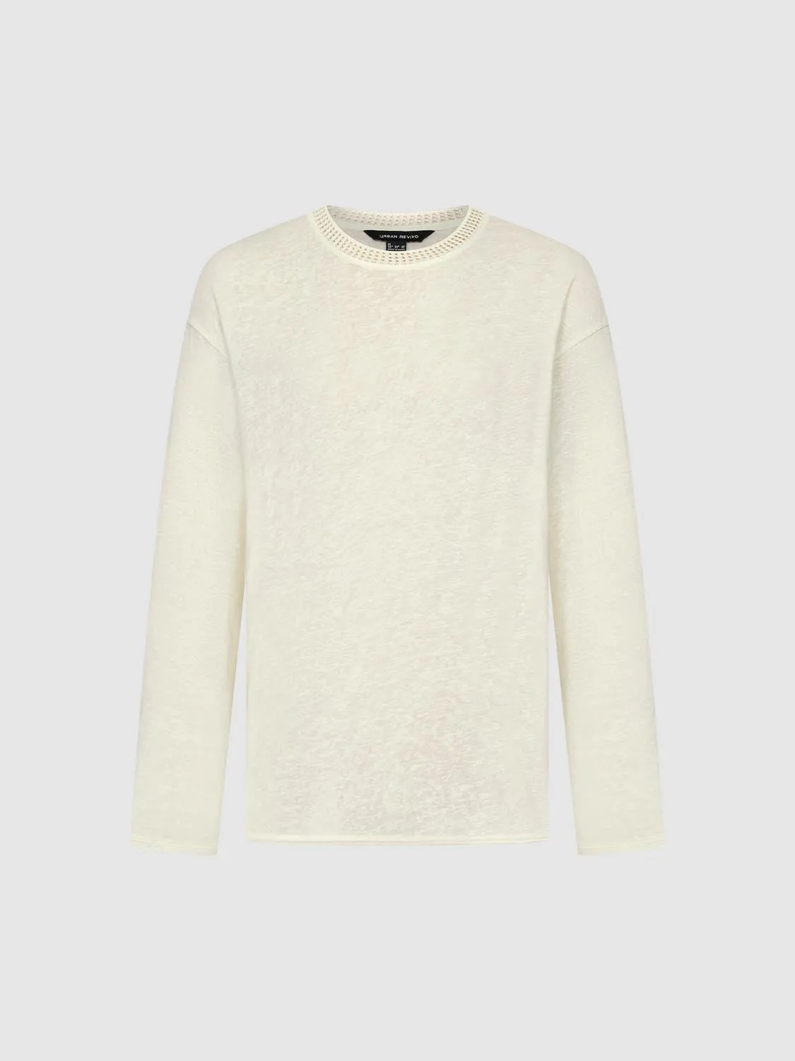 Thin Long Sleeve T-Shirts sold by Urban Revivo product image thumbnail 4