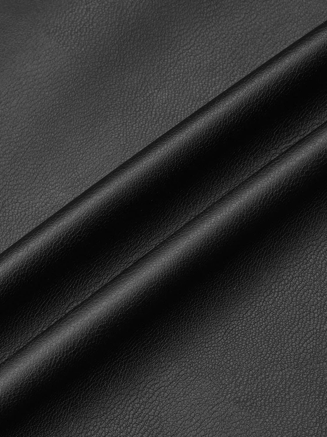 Faux Leather Stand Collar Jackets sold by Urban Revivo product image thumbnail 3