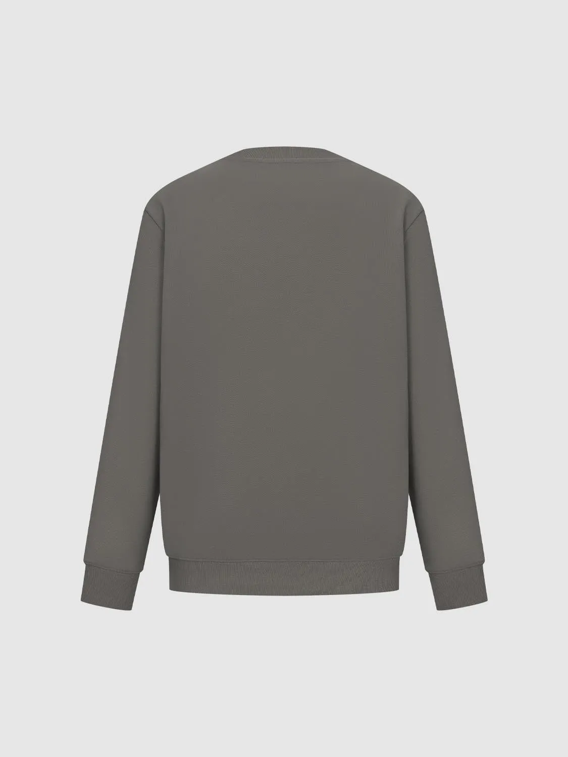 Crew Neck Sweatshirts sold by Urban Revivo product image thumbnail 5