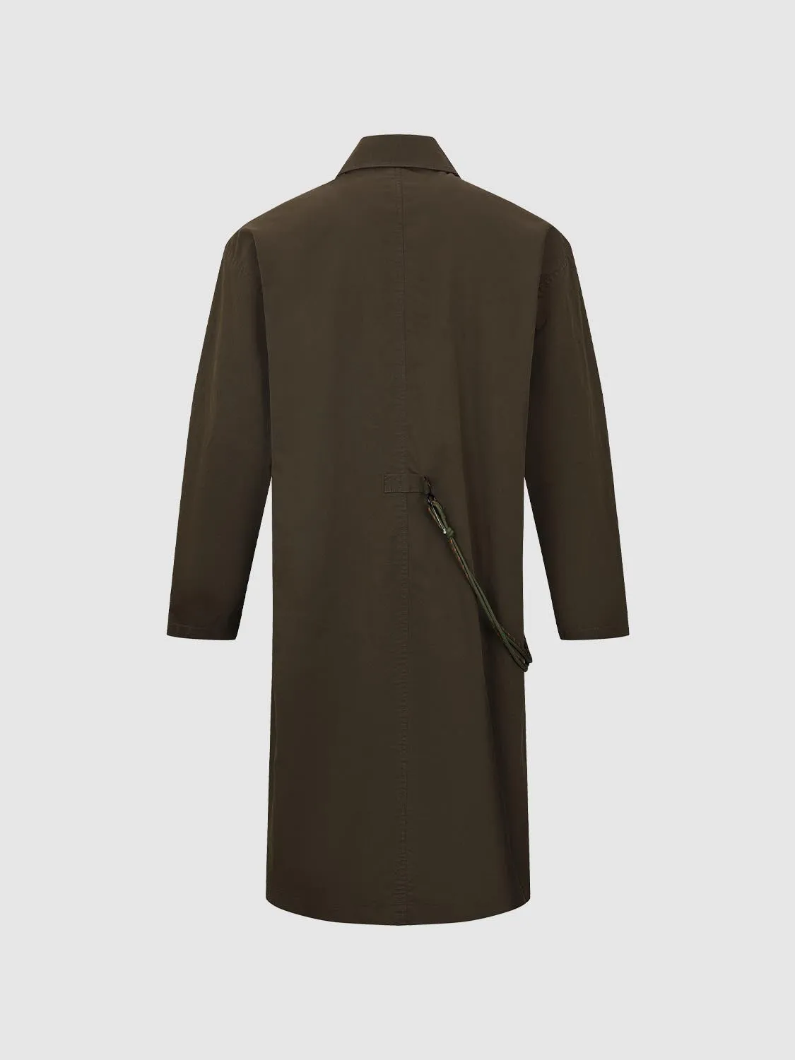 Button Up Oversize Trench Coats sold by Urban Revivo product image thumbnail 2