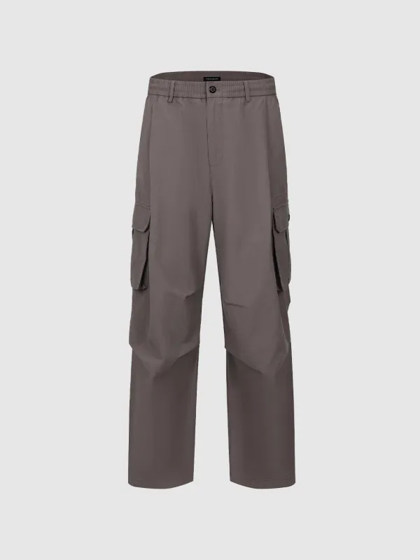 Wide Leg Cargo Pants sold by Urban Revivo