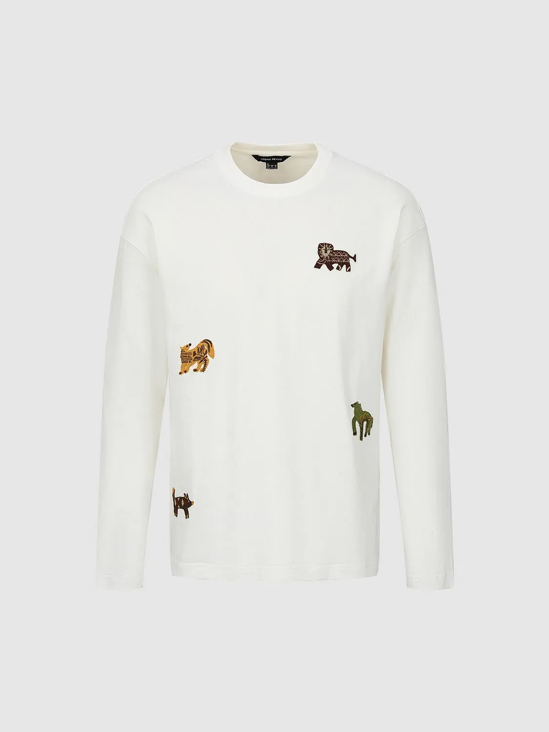 Graphic Long Sleeve T-Shirts sold by Urban Revivo product image thumbnail 4