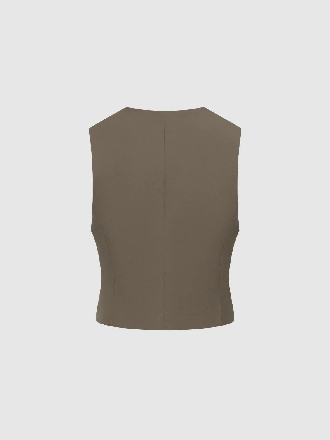 Tailored Waistcoat Vests sold by Urban Revivo product image thumbnail 2