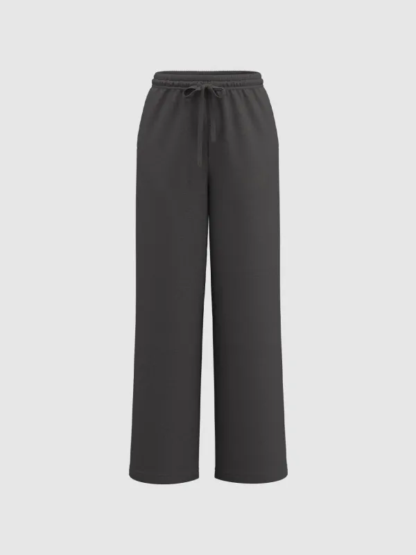 Pull On Wide Leg Pants sold by Urban Revivo