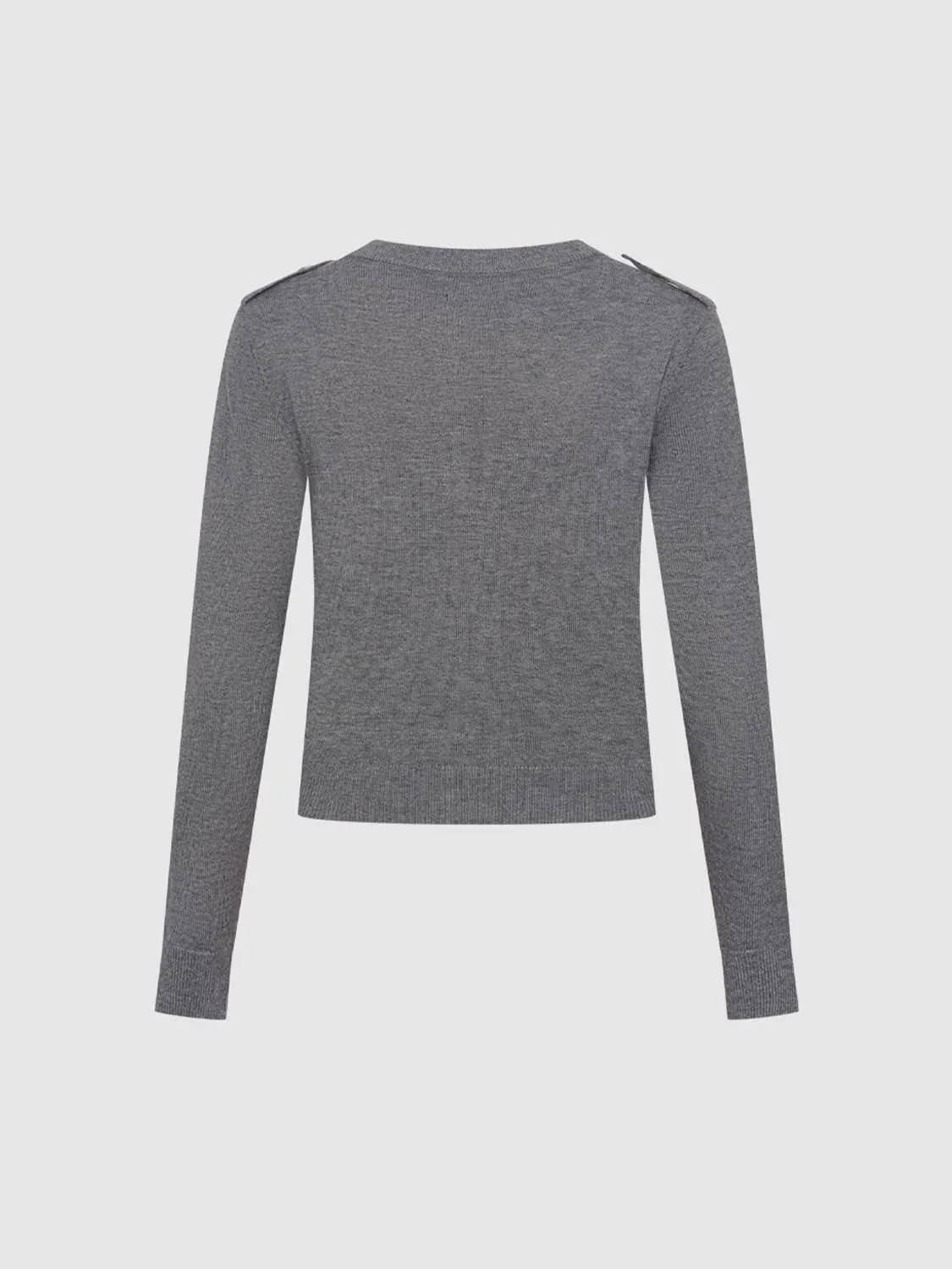 Button Detail Knitted Cardigans sold by Urban Revivo product image thumbnail 5
