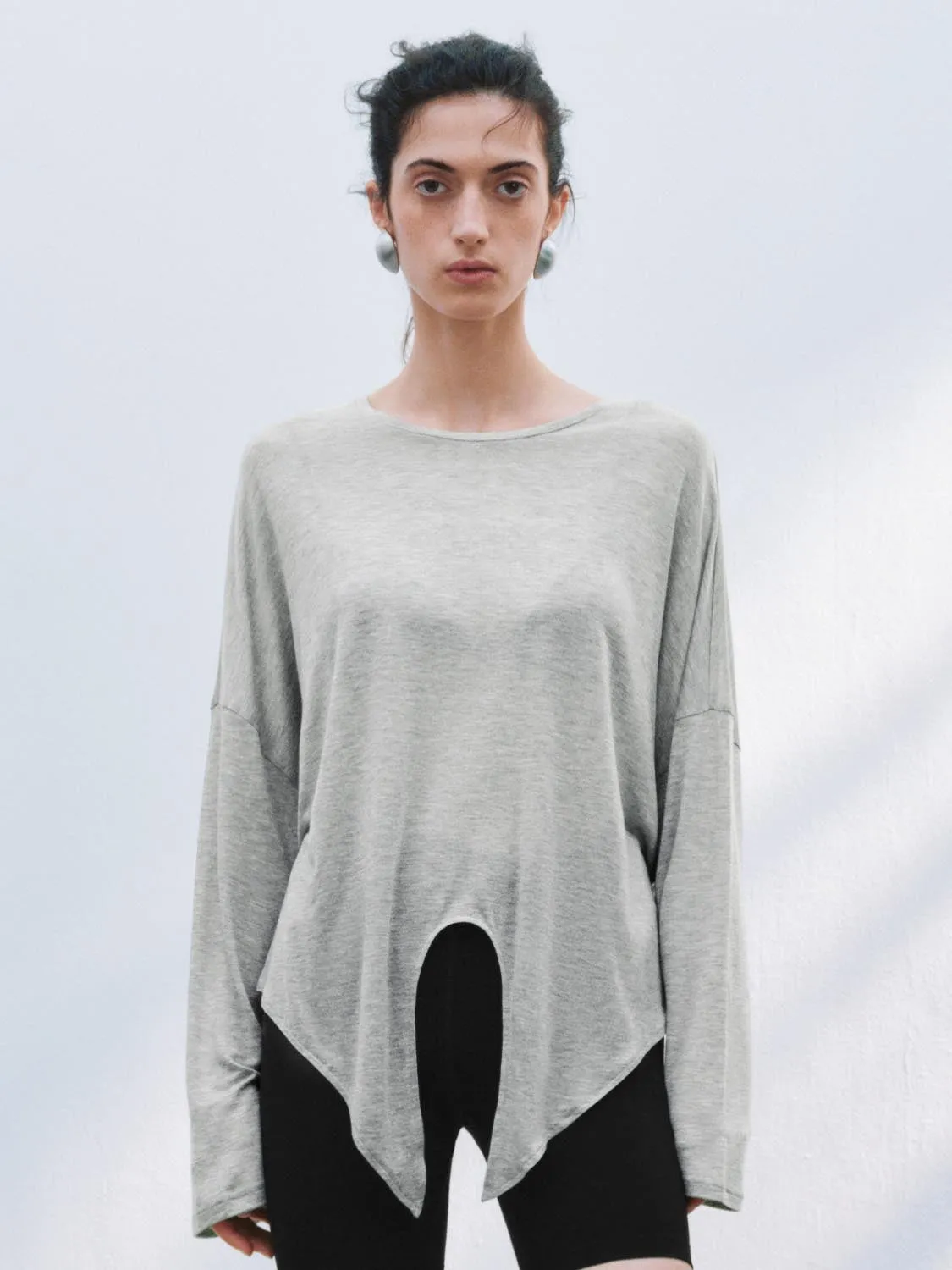 Tie Front Oversized T-Shirts sold by Urban Revivo