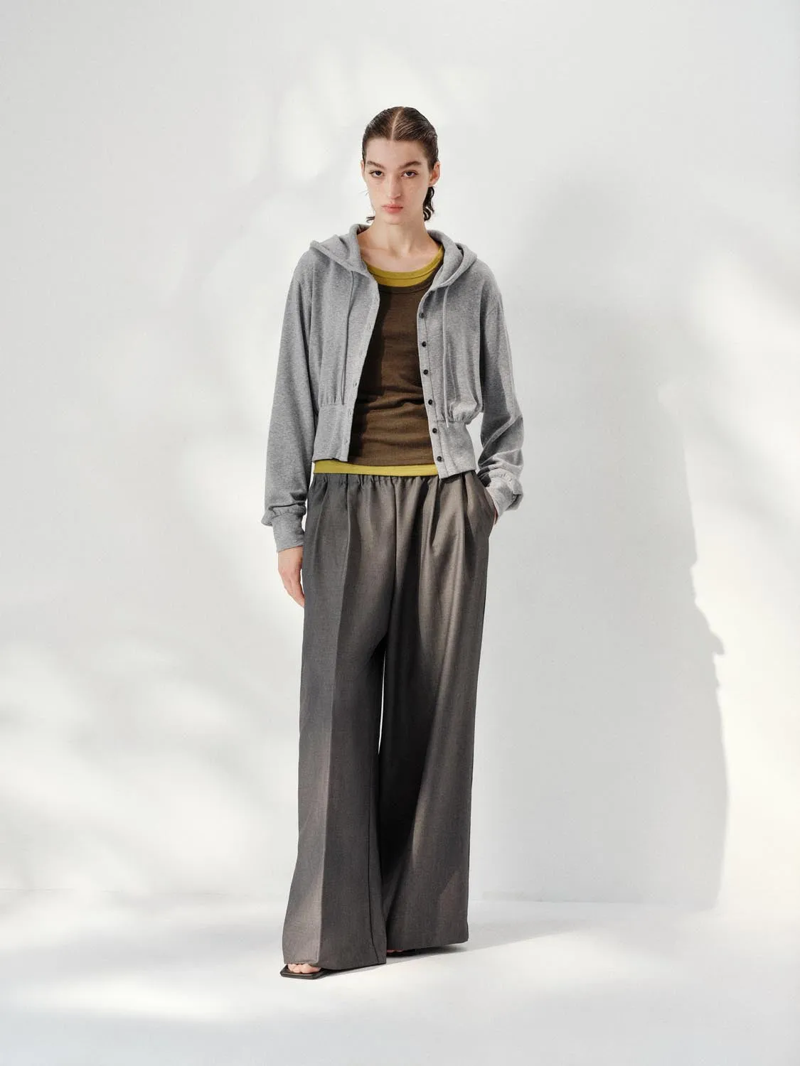 Fitted Waist Hooded Jackets sold by Urban Revivo product image thumbnail 4