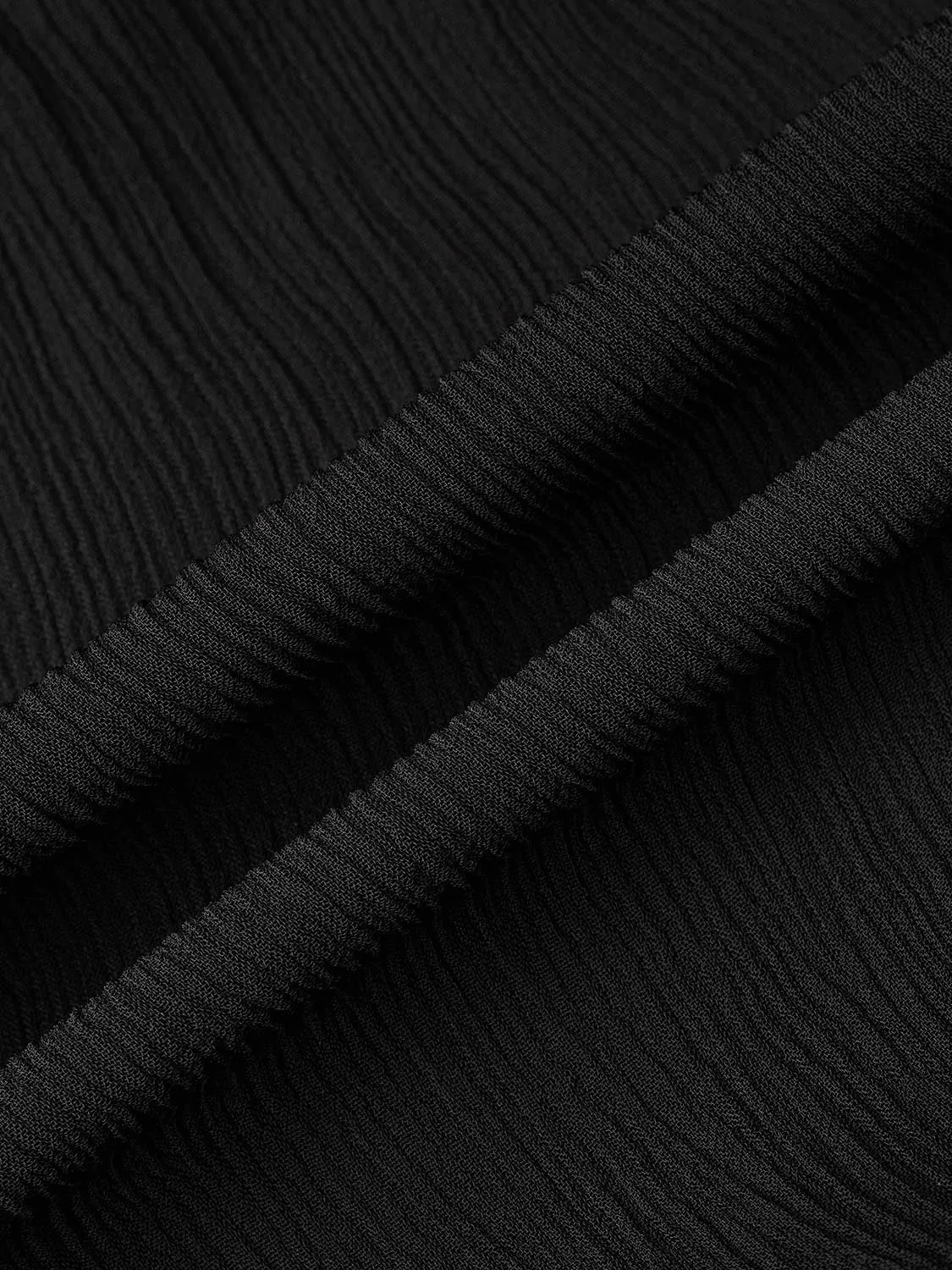 Sheer Sleeve Button Detail Shirts sold by Urban Revivo product image thumbnail 3