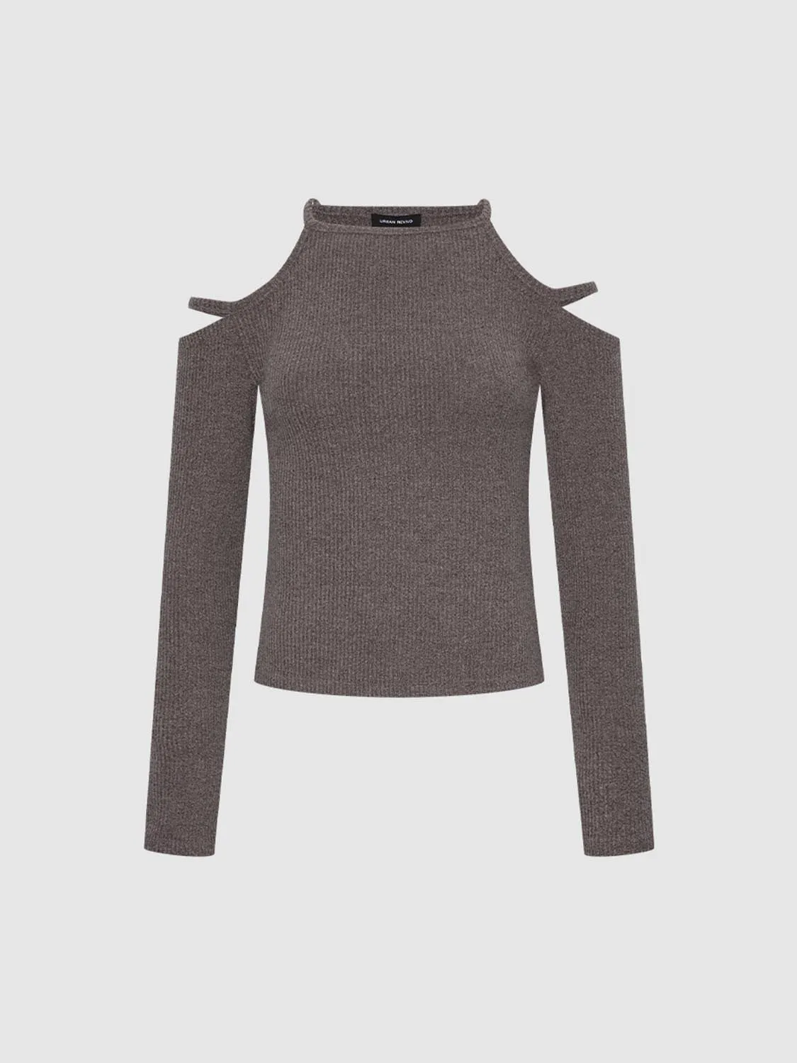 Cut Out Long Sleeve T-Shirts sold by Urban Revivo product image thumbnail 4