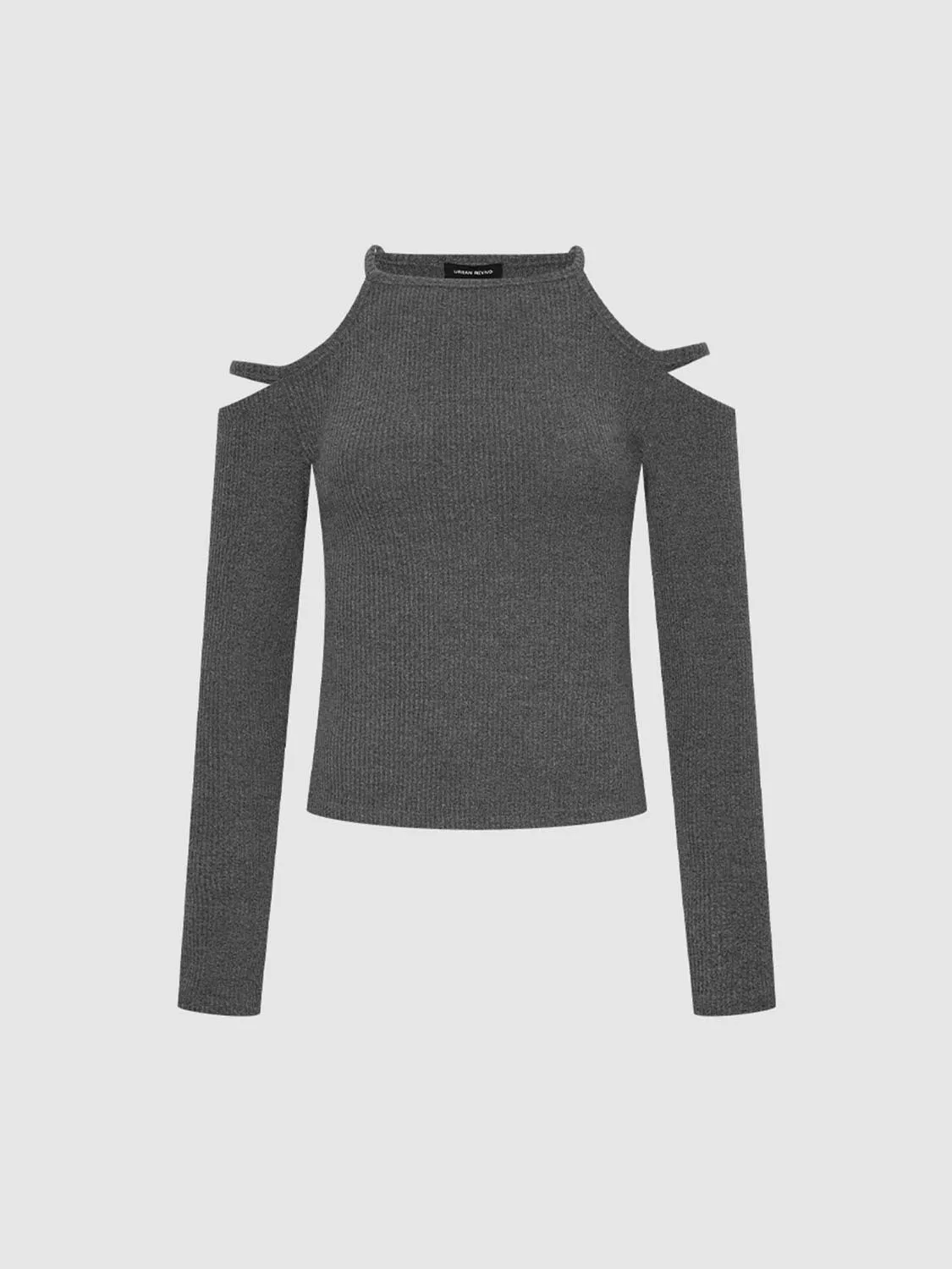 Cut Out Long Sleeve T-Shirts sold by Urban Revivo
