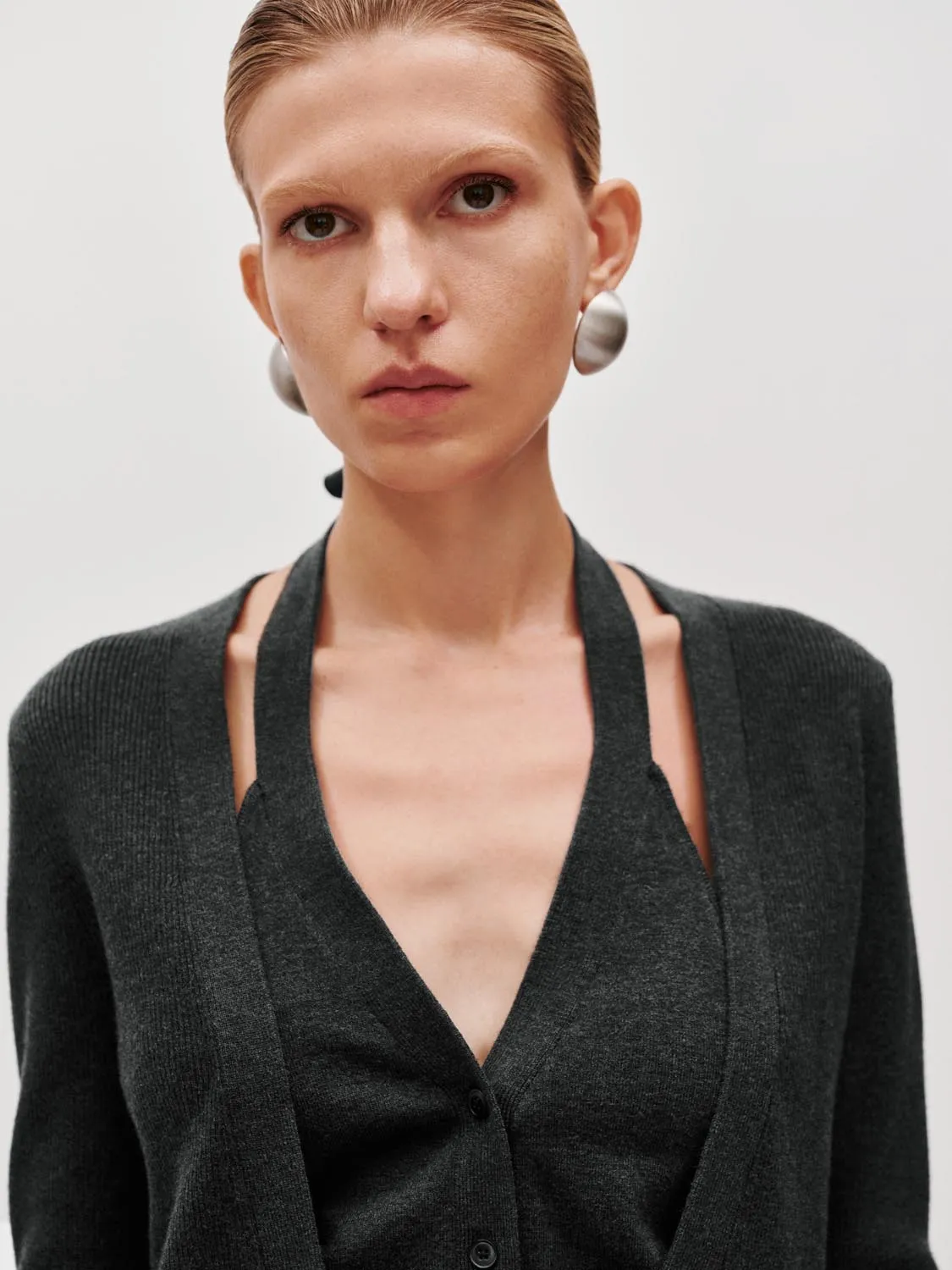 2 In 1 Knitted Cardigans sold by Urban Revivo product image thumbnail 3