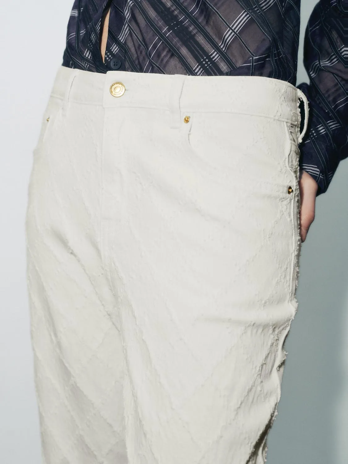 Flare Leg Jeans sold by Urban Revivo product image thumbnail 5