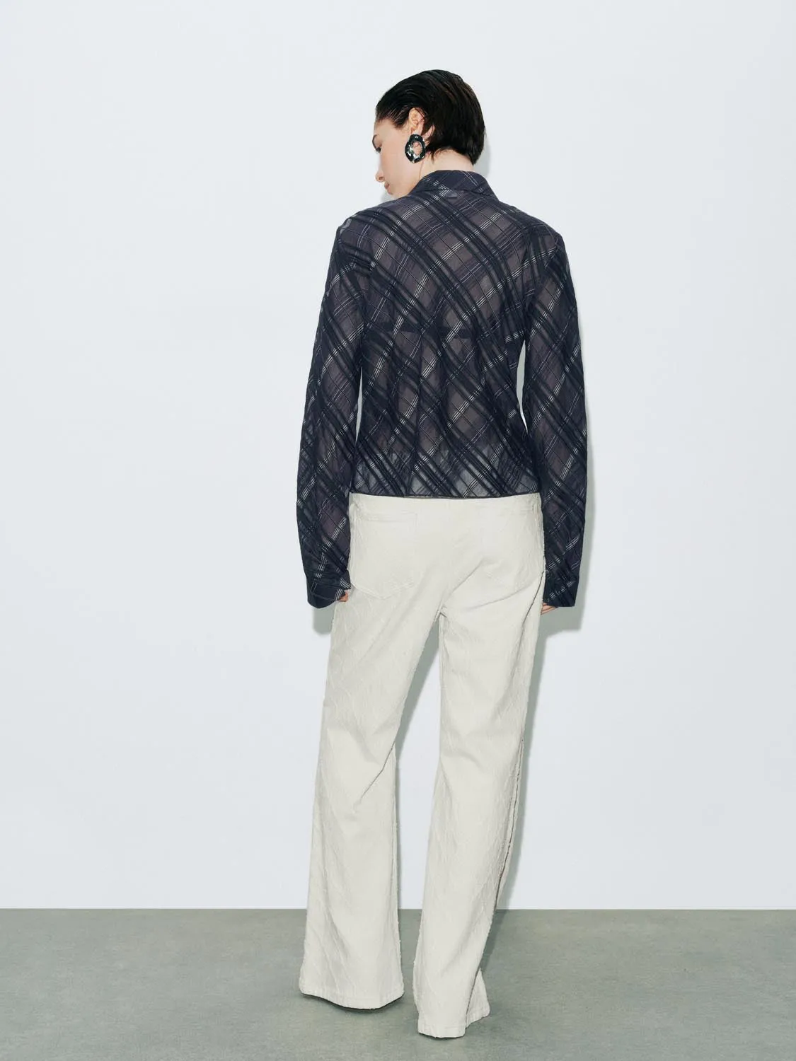 Flare Leg Jeans sold by Urban Revivo product image thumbnail 4