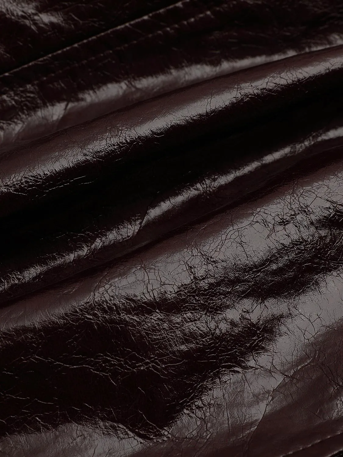 Faux Leather Oversize Trench Coats sold by Urban Revivo product image thumbnail 3