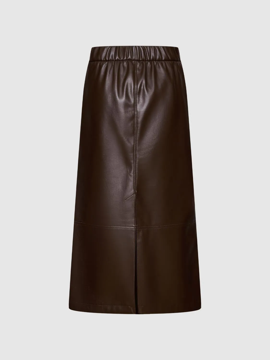 Faux Leather Straight Midi Skirts sold by Urban Revivo product image thumbnail 2