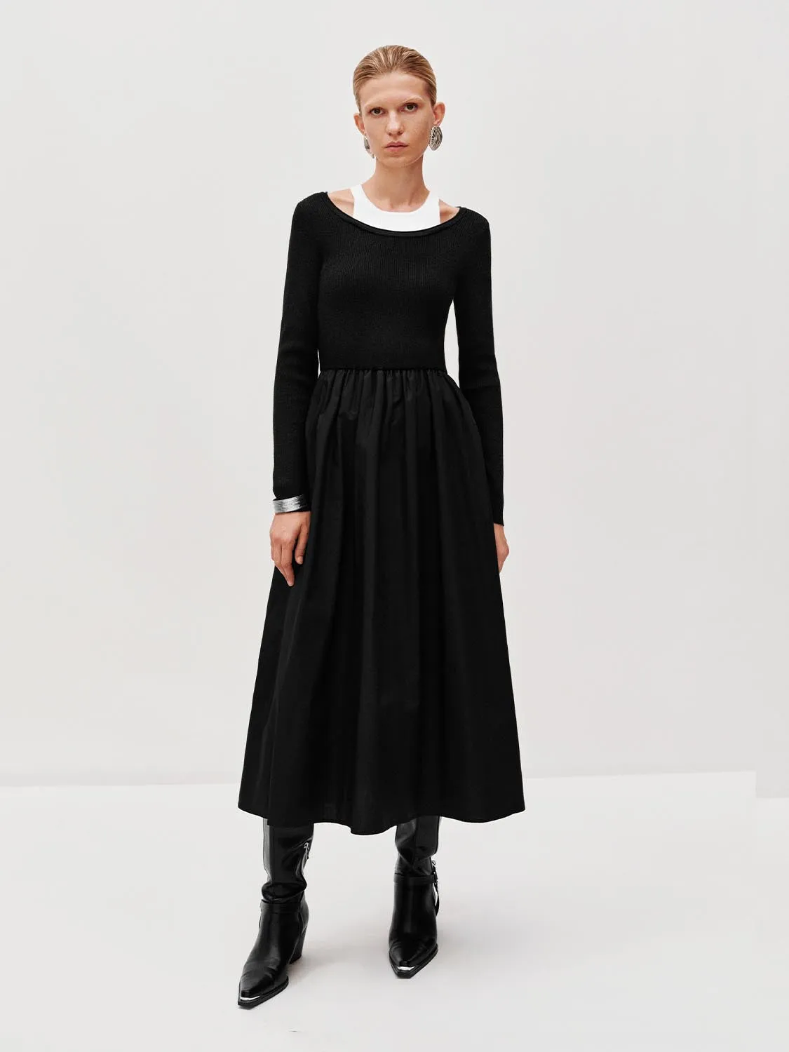 Long Sleeve Knitted Maxi Dresses sold by Urban Revivo