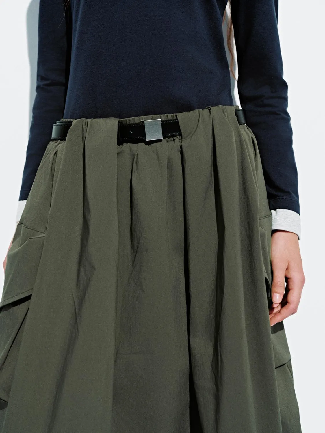 Belted Cargo Balloon Midi Skirts sold by Urban Revivo product image thumbnail 5