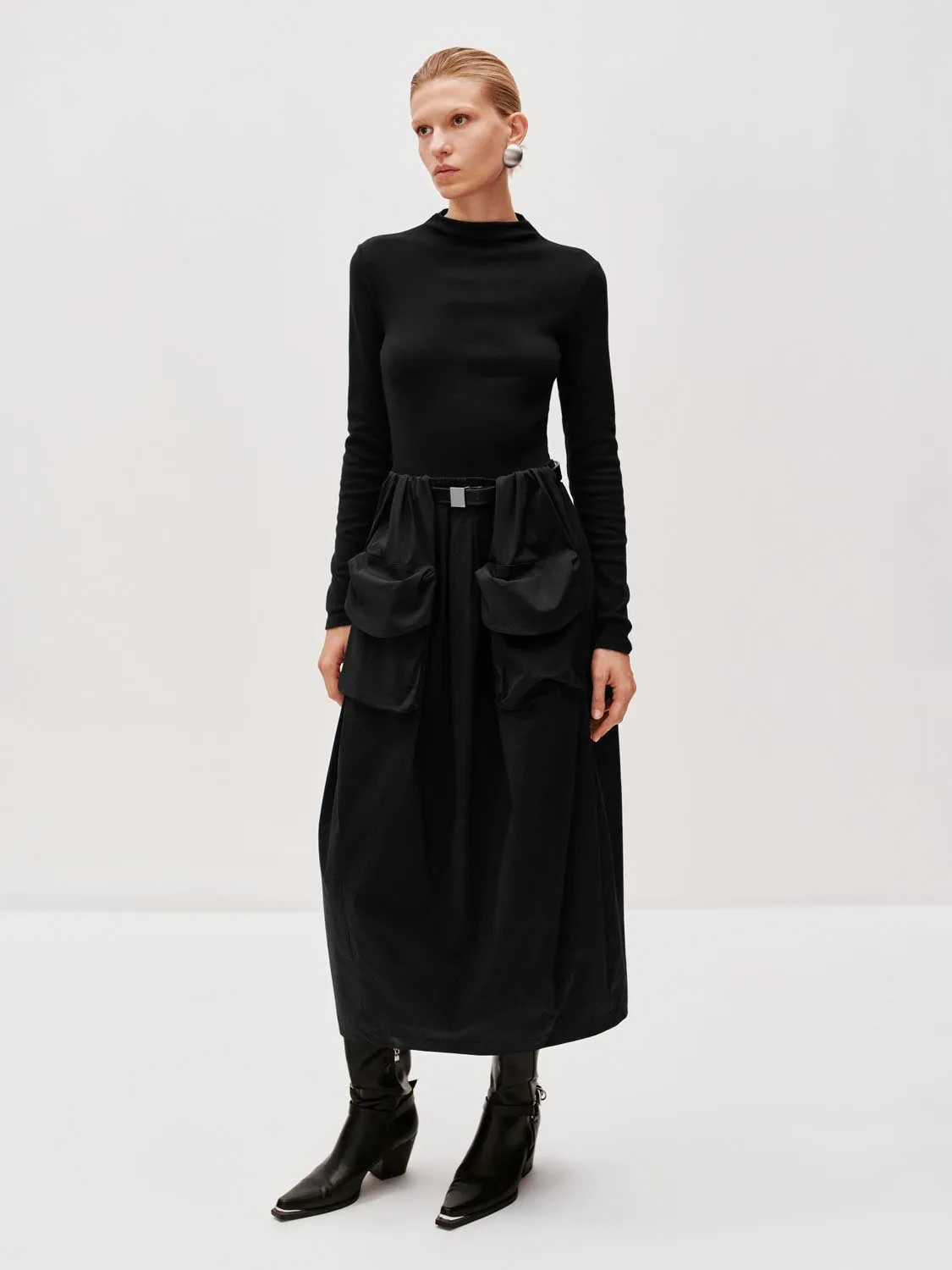 Belted Balloon Maxi Dresses sold by Urban Revivo product image thumbnail 5