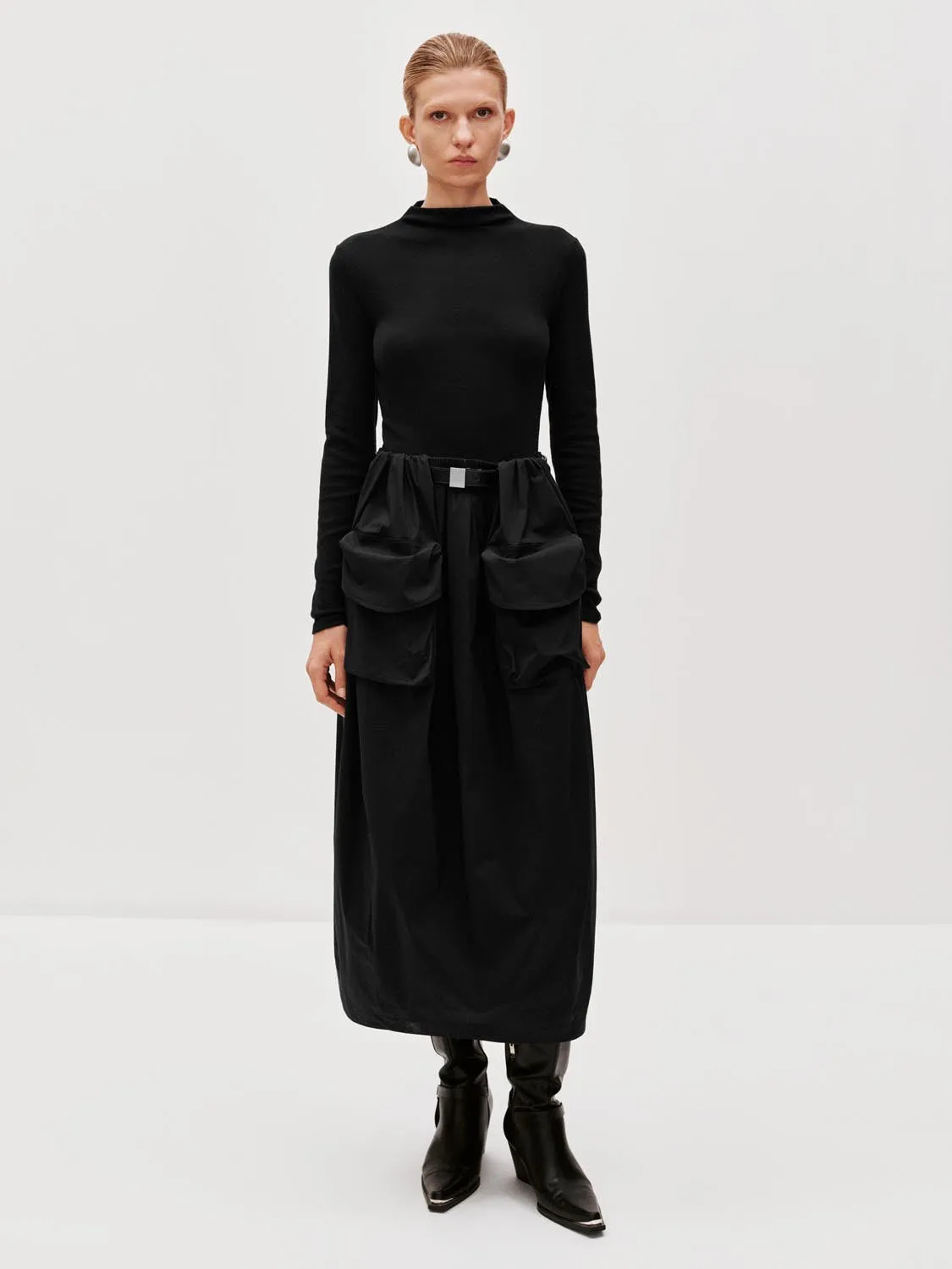 Belted Balloon Maxi Dresses sold by Urban Revivo product image thumbnail 4