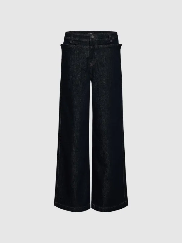 Wide Leg Jeans sold by Urban Revivo