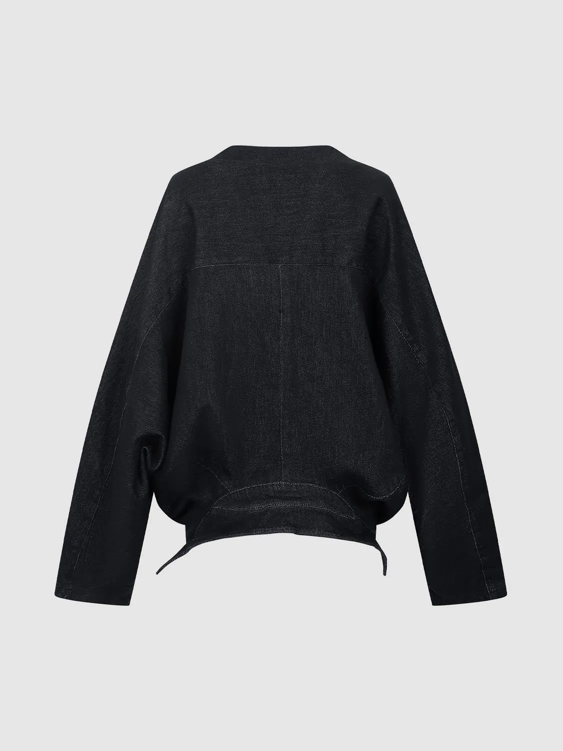 Oversized Button Up Denim Jackets sold by Urban Revivo product image thumbnail 2