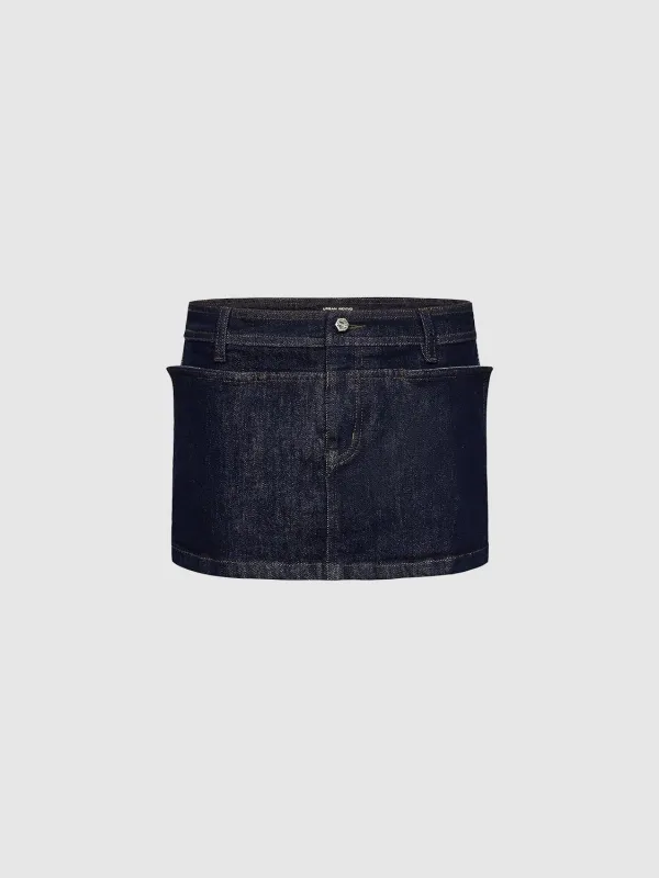 Denim Mini Skirts sold by Urban Revivo