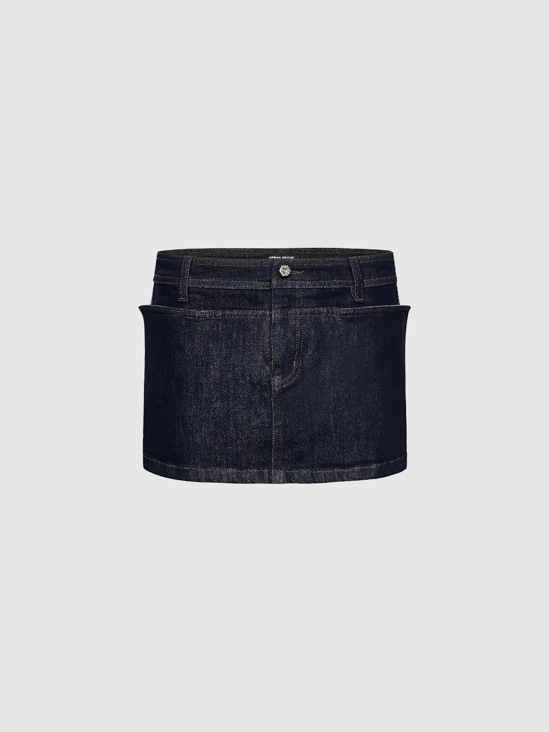 Denim Mini Skirts sold by Urban Revivo