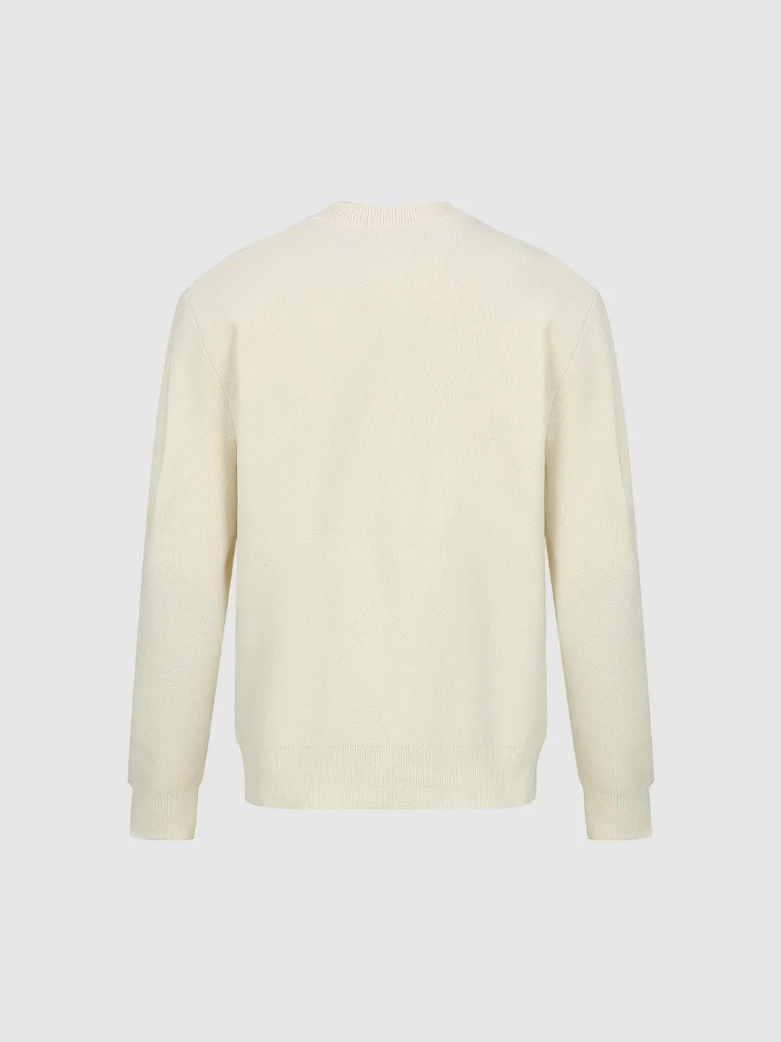 Graphic Long Sleeve Knitted T-Shirts sold by Urban Revivo product image thumbnail 2