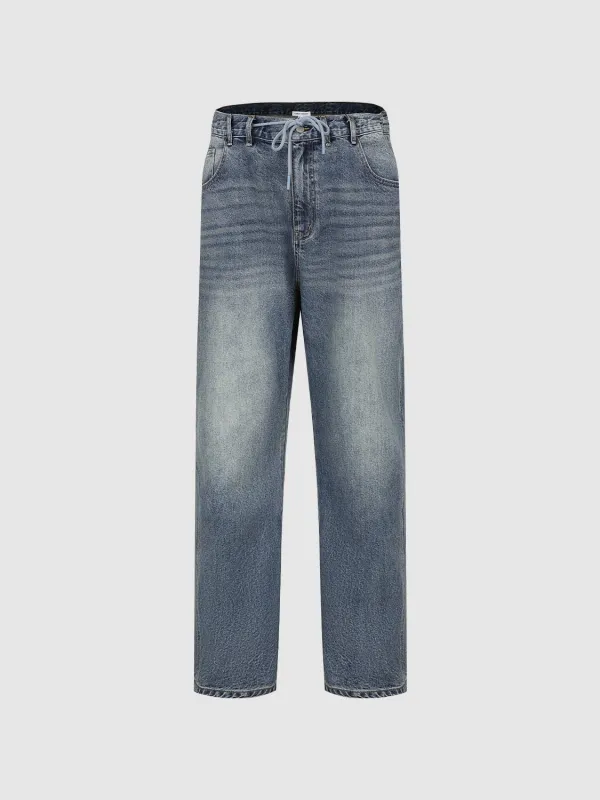 Straight Leg Jeans sold by Urban Revivo