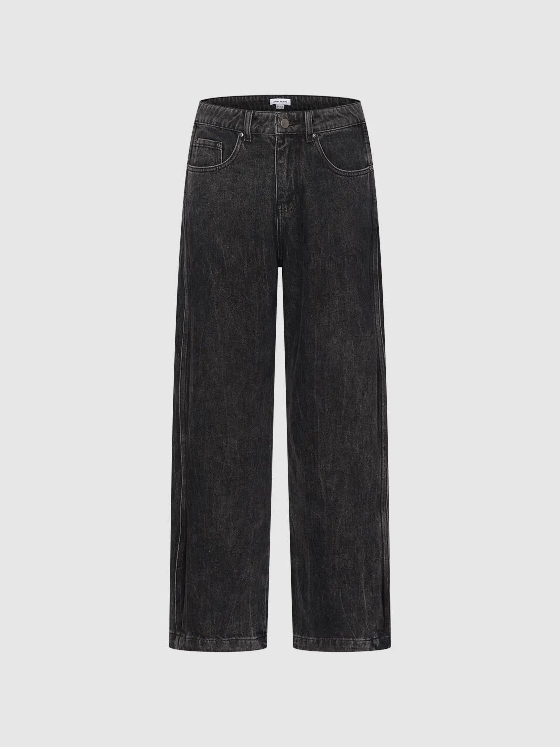 Seamed Wide Leg Jeans sold by Urban Revivo product image thumbnail 4