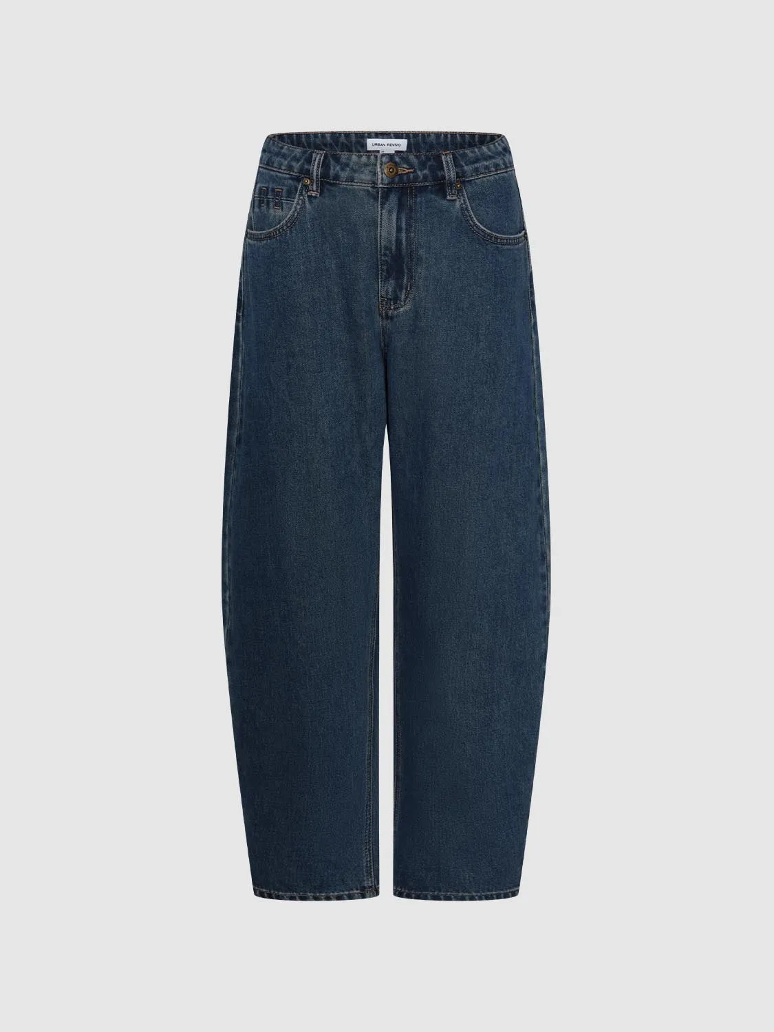 Barrel Tapered Jeans sold by Urban Revivo product image thumbnail 4
