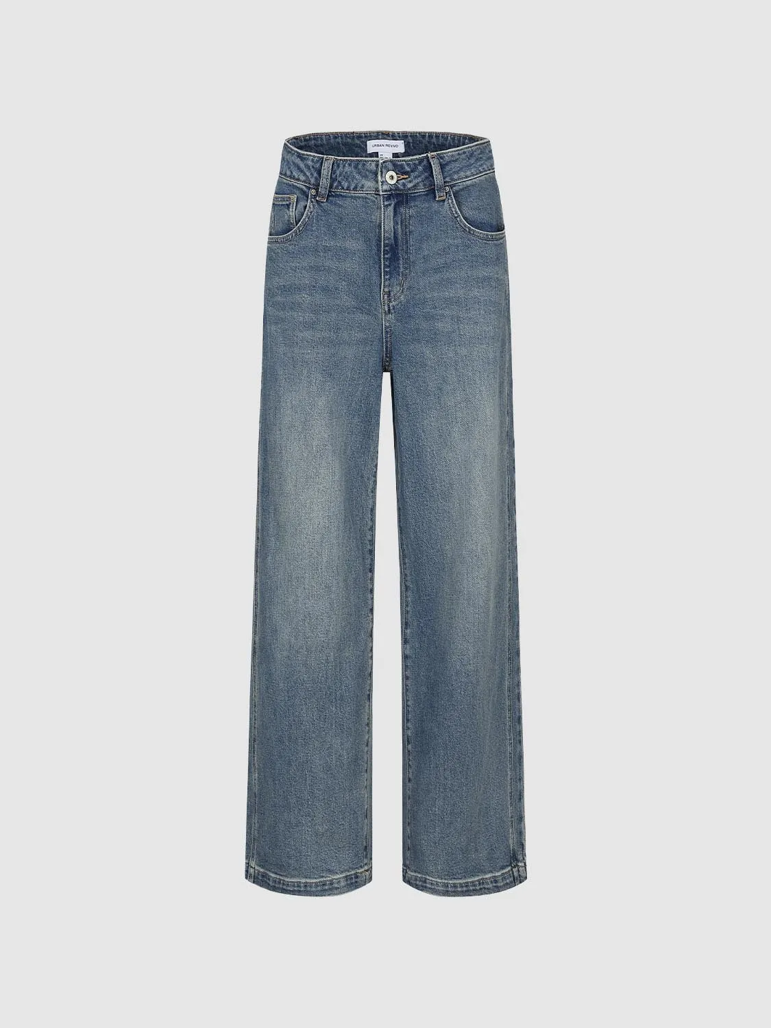 Wide Leg Jeans sold by Urban Revivo