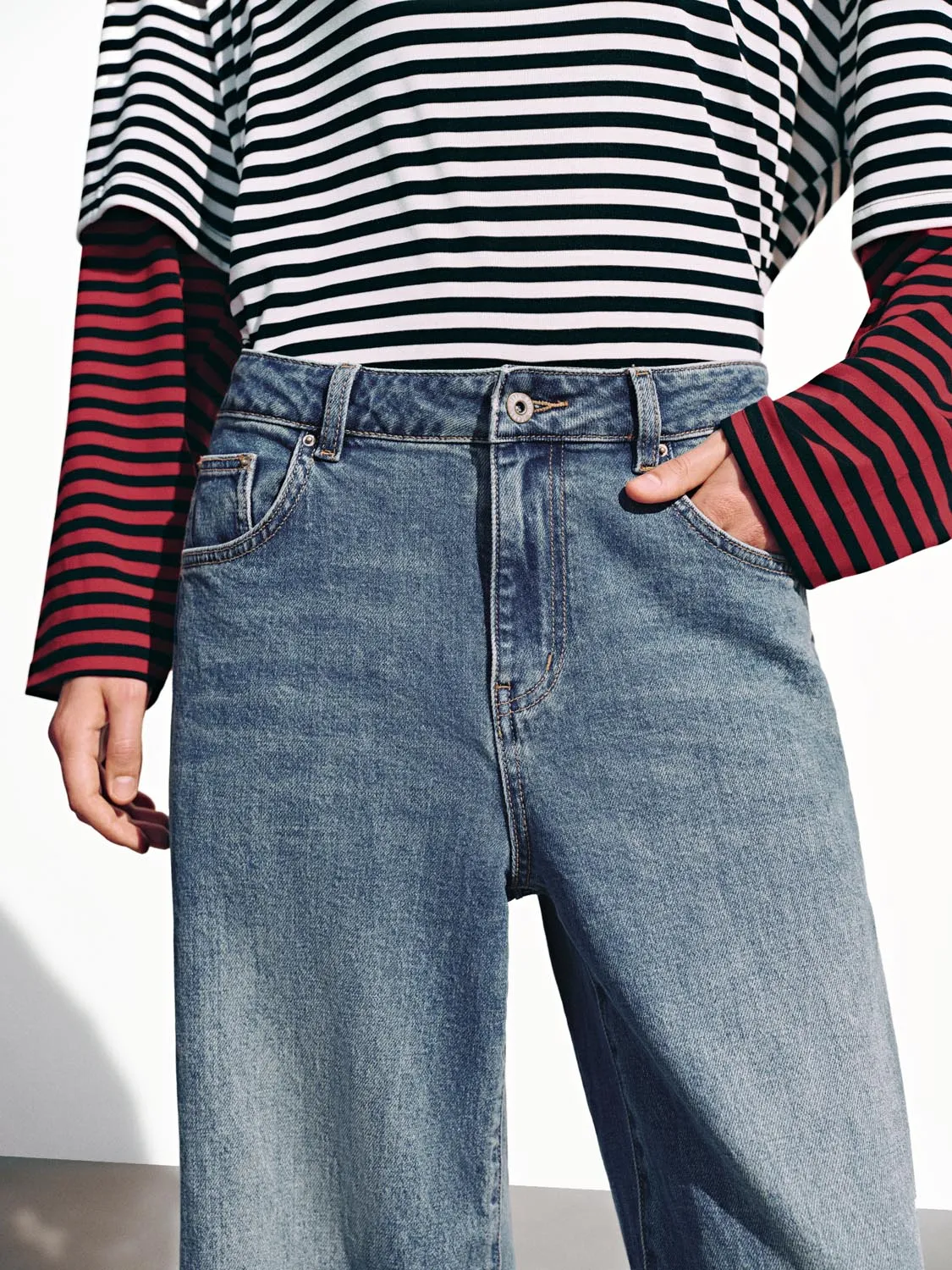 Wide Leg Jeans sold by Urban Revivo product image thumbnail 5