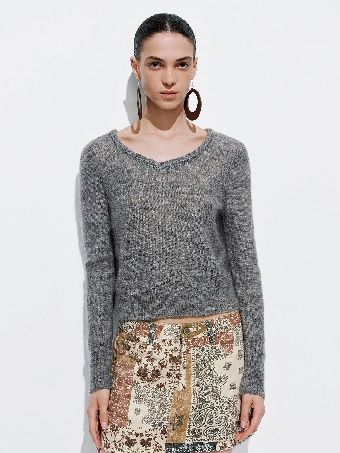 Long Sleeve Knitted T-Shirts sold by Urban Revivo