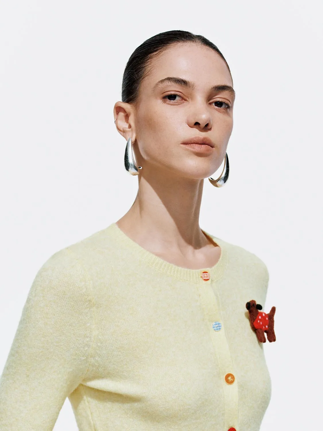 Ruffle Hem Knitted Cardigans sold by Urban Revivo product image thumbnail 3