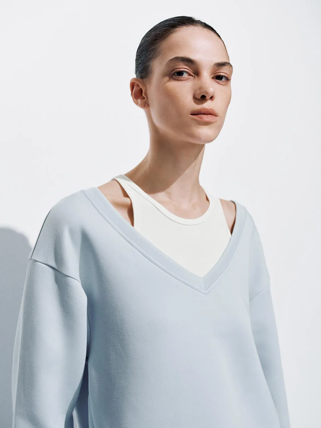 2 In 1 Oversize Sweatshirts sold by Urban Revivo product image thumbnail 3