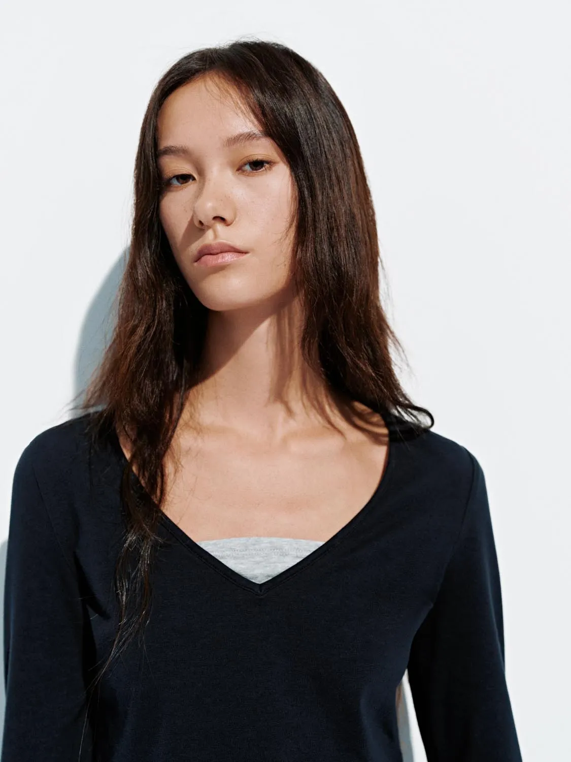 2 In 1 Long Sleeve T-Shirts sold by Urban Revivo product image thumbnail 3