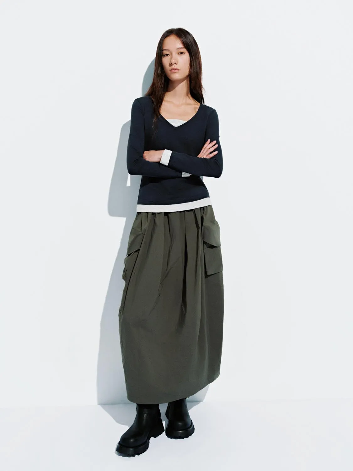 2 In 1 Long Sleeve T-Shirts sold by Urban Revivo product image thumbnail 4