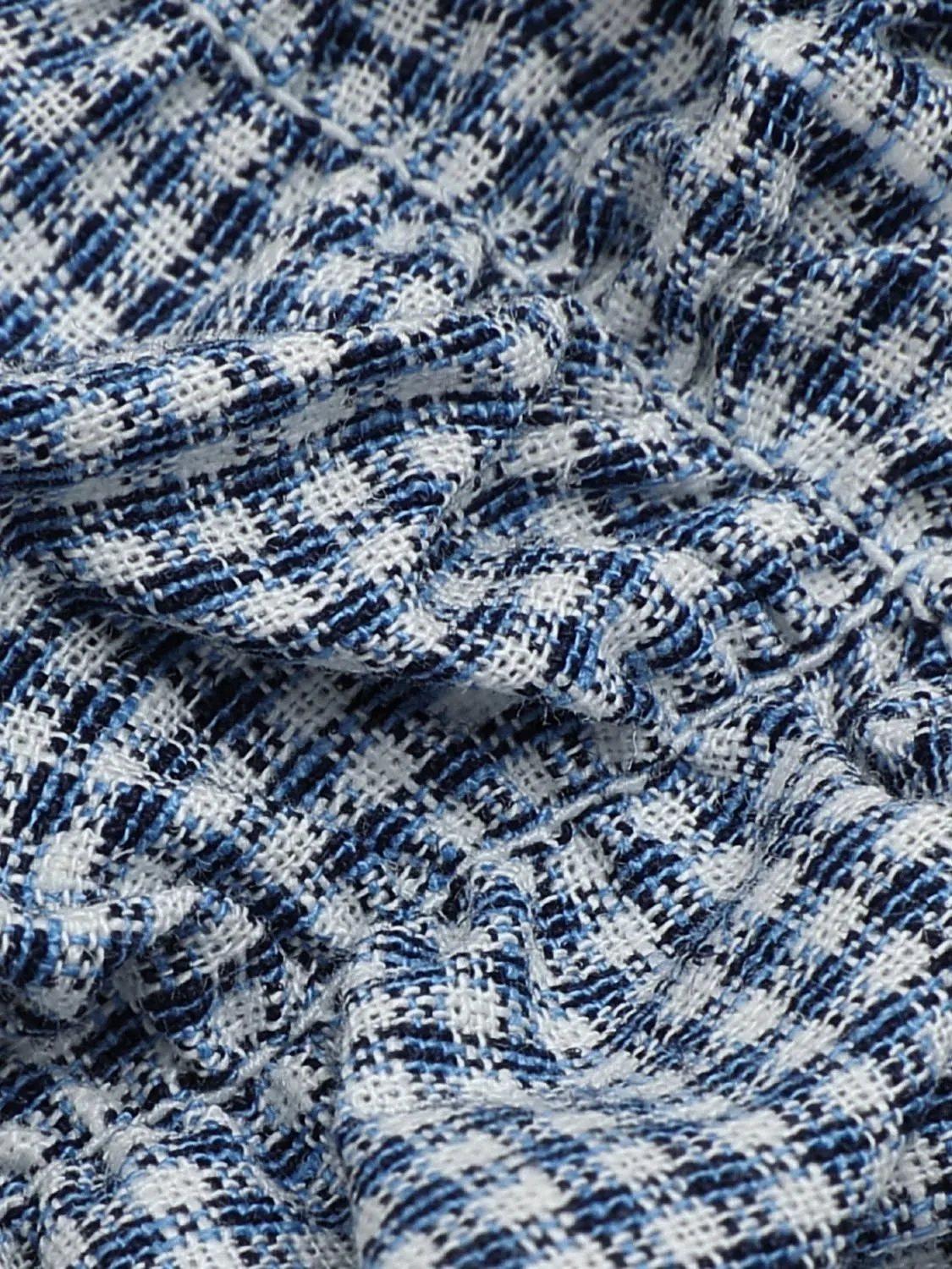 Check Ruched Tiered Shirts sold by Urban Revivo product image thumbnail 3