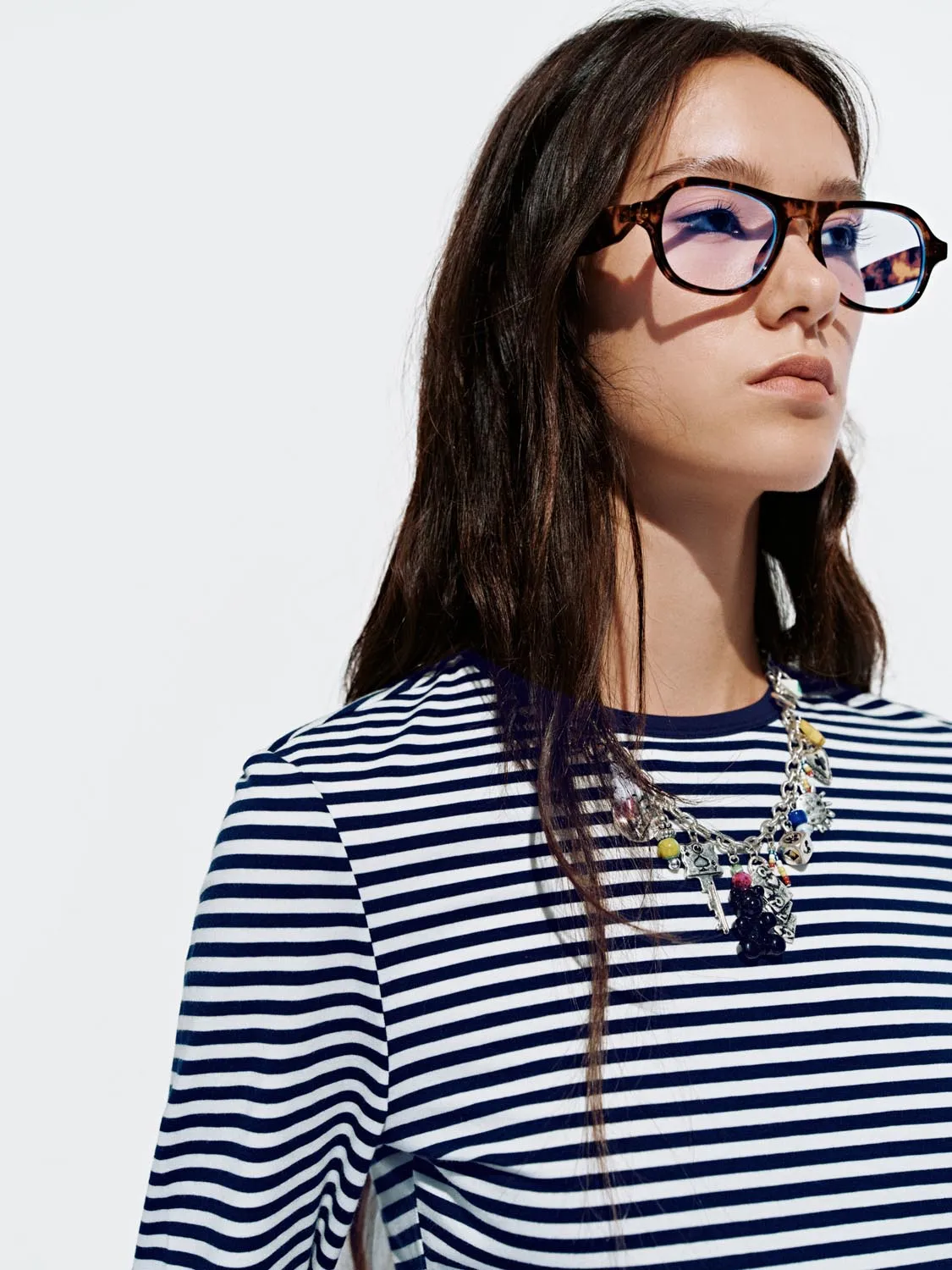 Striped Flare Long Sleeve T-Shirts sold by Urban Revivo product image thumbnail 3