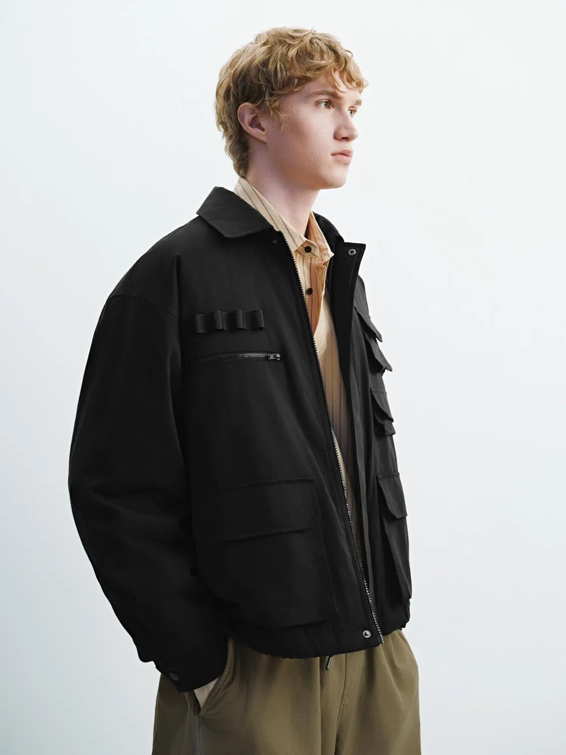 Oversized Cargo Jackets sold by Urban Revivo product image thumbnail 2