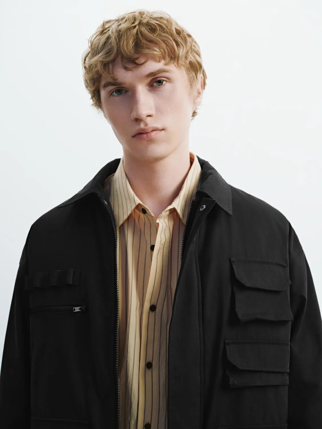 Oversized Cargo Jackets sold by Urban Revivo product image thumbnail 3