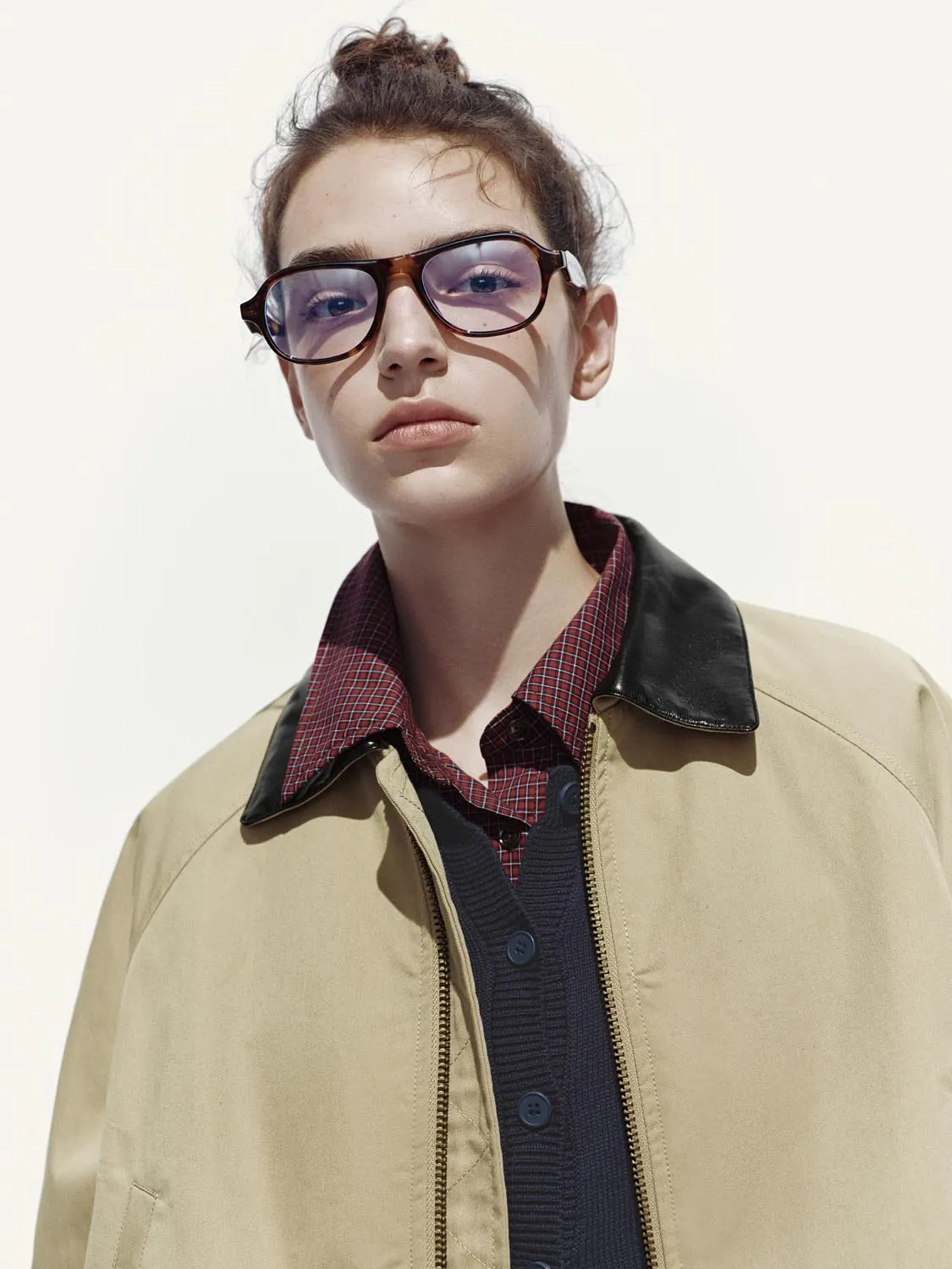 Drawstring Collared Bomber Jackets sold by Urban Revivo product image thumbnail 3