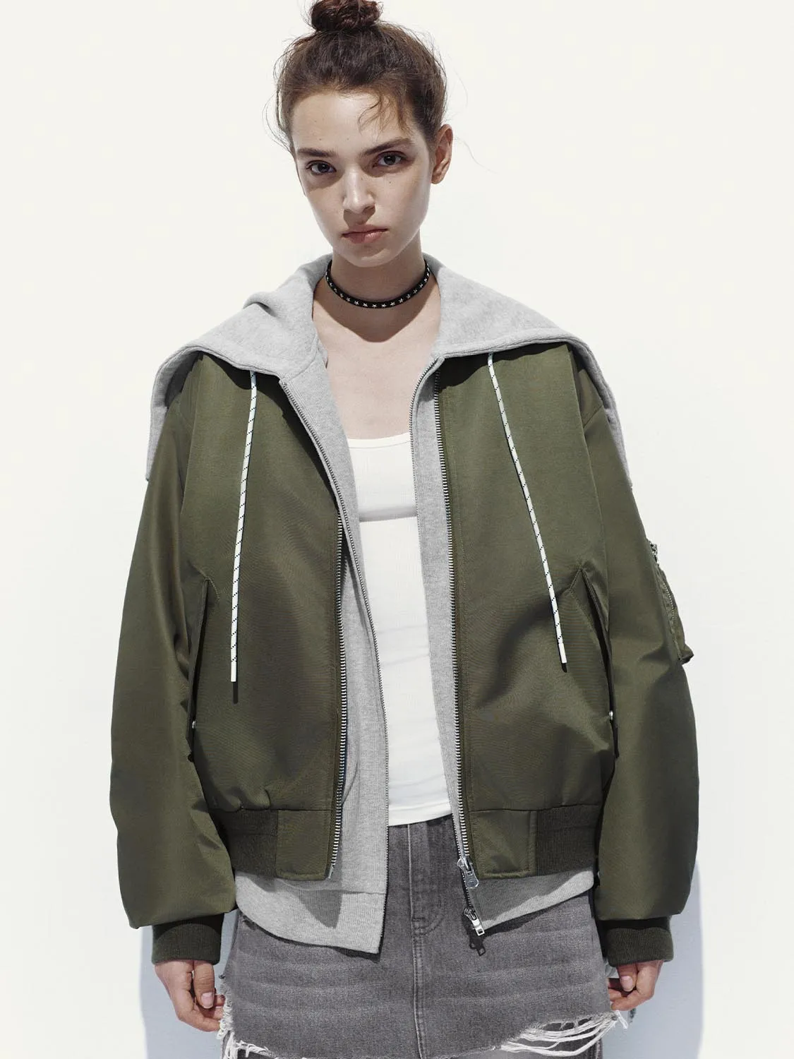 Full Zip Bomber Jackets sold by Urban Revivo