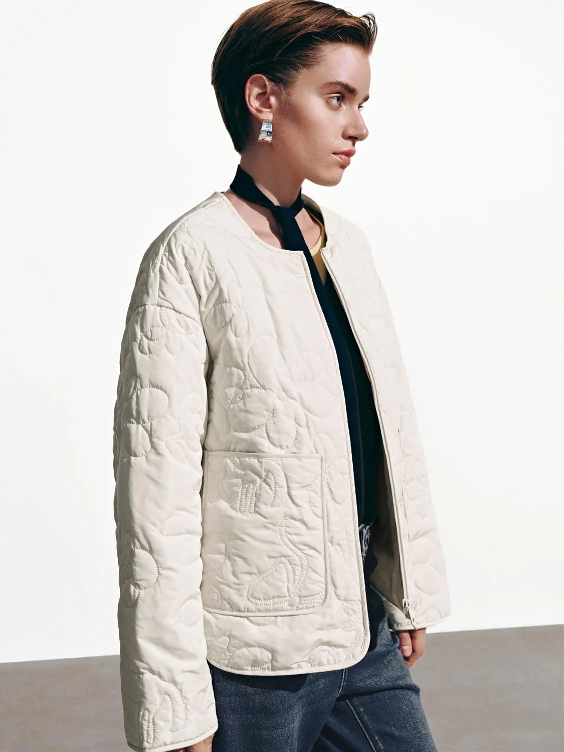 Thin Puffer Jackets sold by Urban Revivo product image thumbnail 2