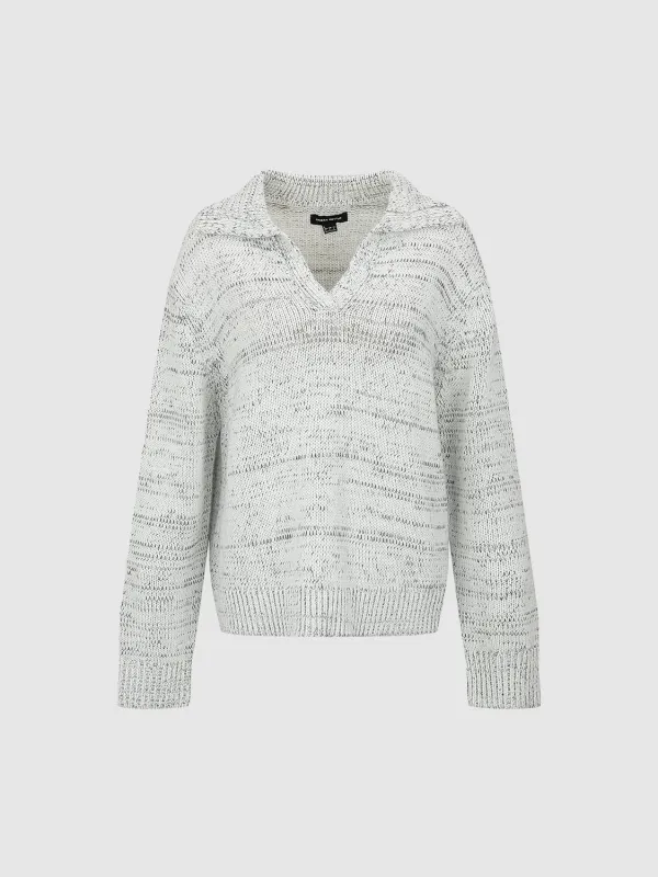 Long Sleeve Polo Knitted T-Shirts sold by Urban Revivo